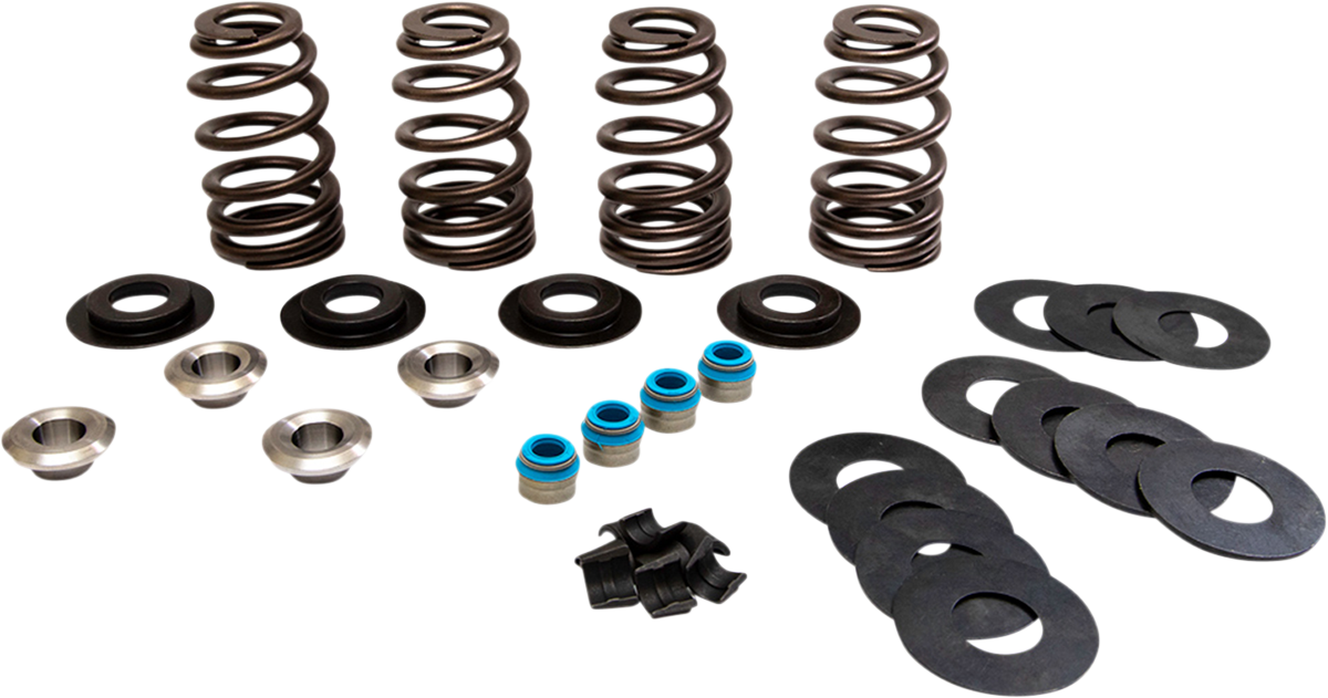 Feuling Parts Valve Spring Kit - TI Retainers - For 5/16" Valve Stem - EVO | Twin Cam