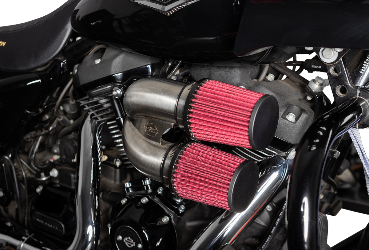 S&S Cycle Tuned Induction Air Cleaner Kit - Stainless Steel