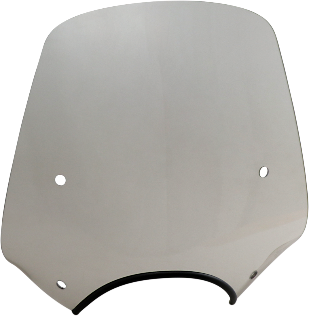 Memphis Shades Pop Top Windshield - 9" Headlight Cut Out - Solar