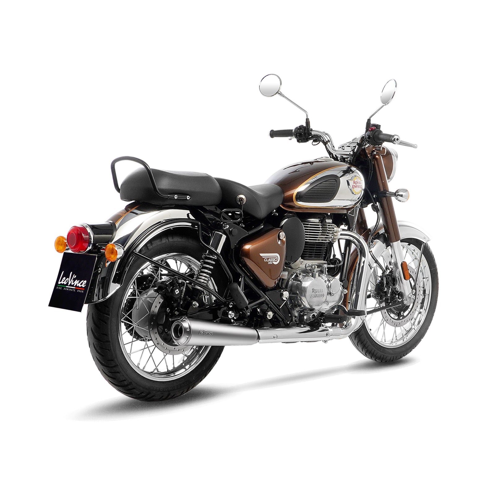 LeoVince Classic Racer (15008U) - for ROYAL ENFIELD | CLASSIC 350 | 2021 - 2024 - image 3 of 6