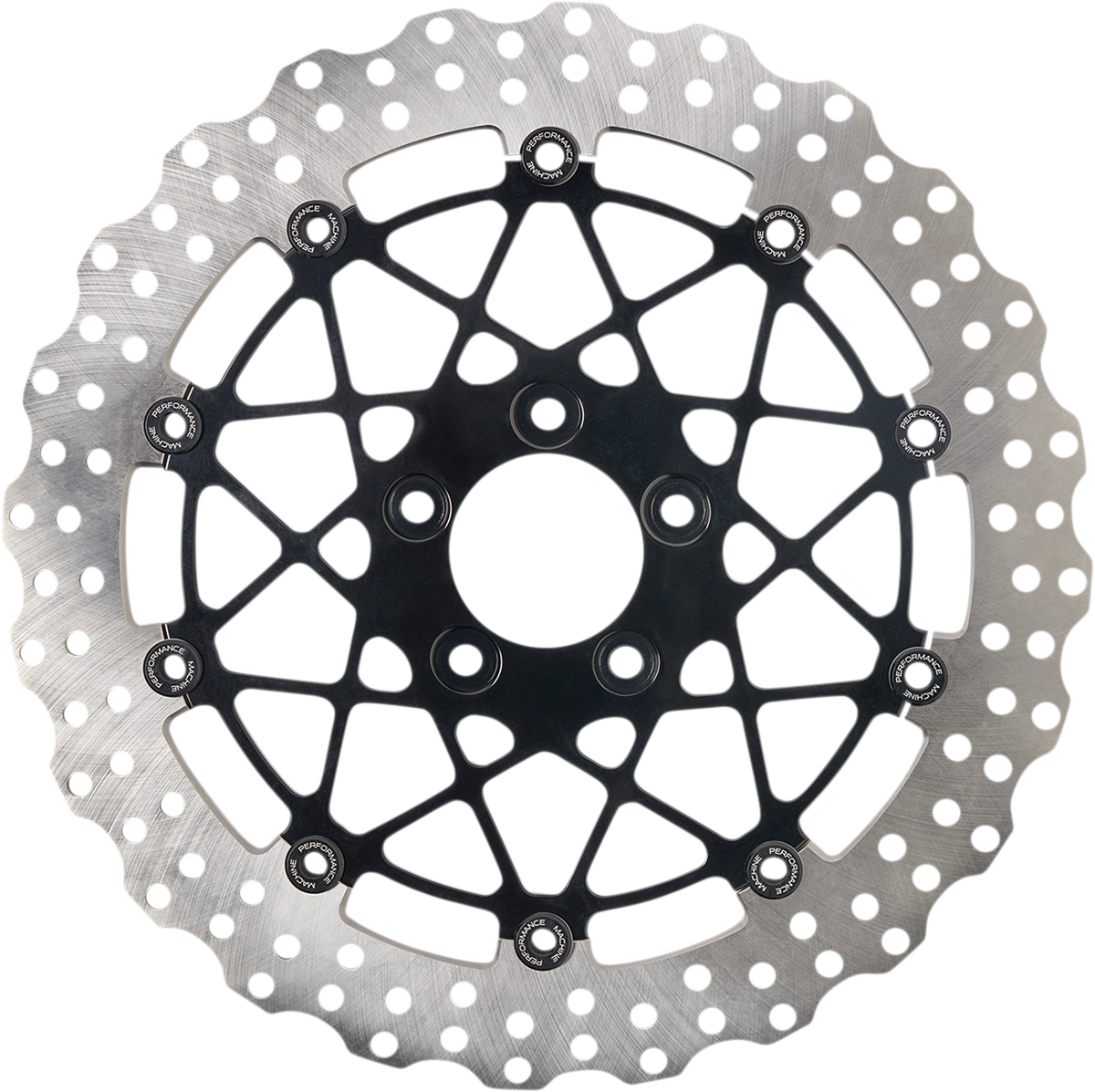 Performance Machine (PM) Speedstar Rotor - Front - 13" - Black Ops