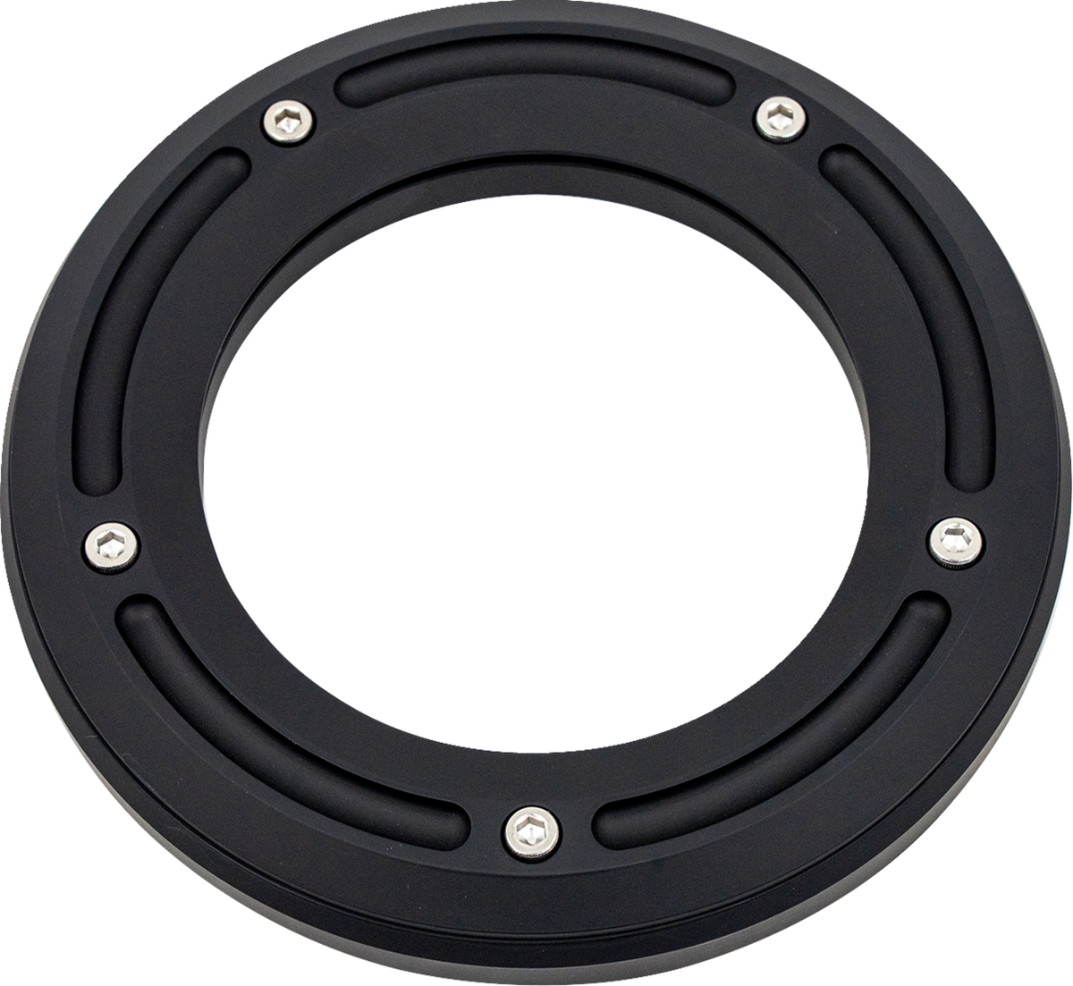 Trask Assault Derby Cover With Window - Matte Black - Touring/Trike