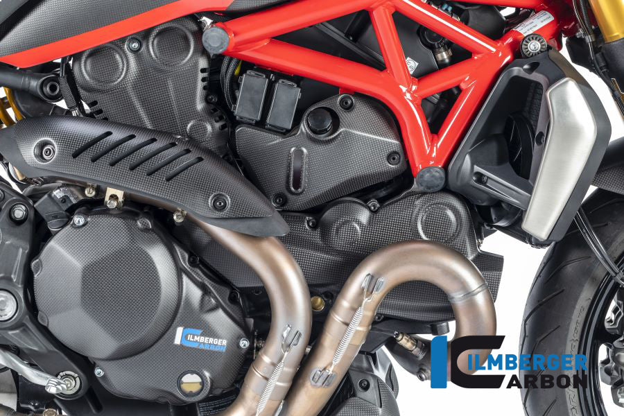 Ilmberger Carbon Cover Under The Frame Right Side - Matte