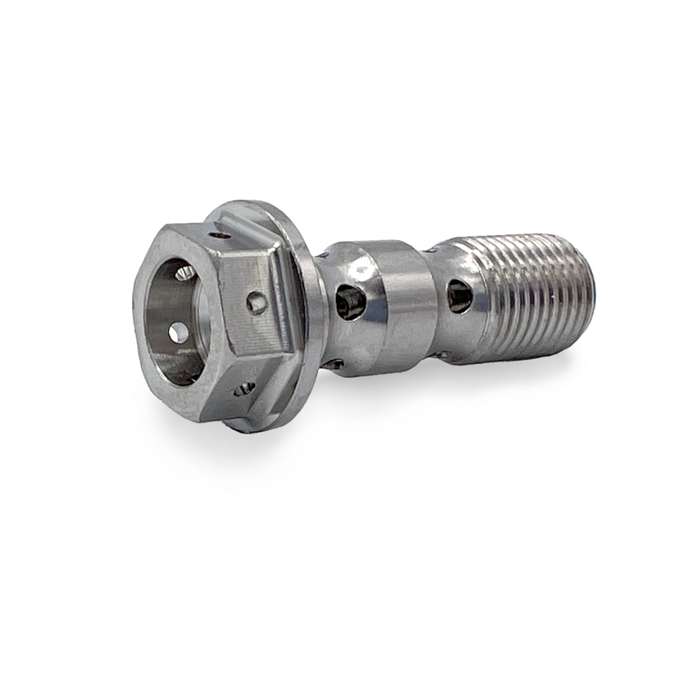 Titanium double banjo bolt M10x1.0x29 mm