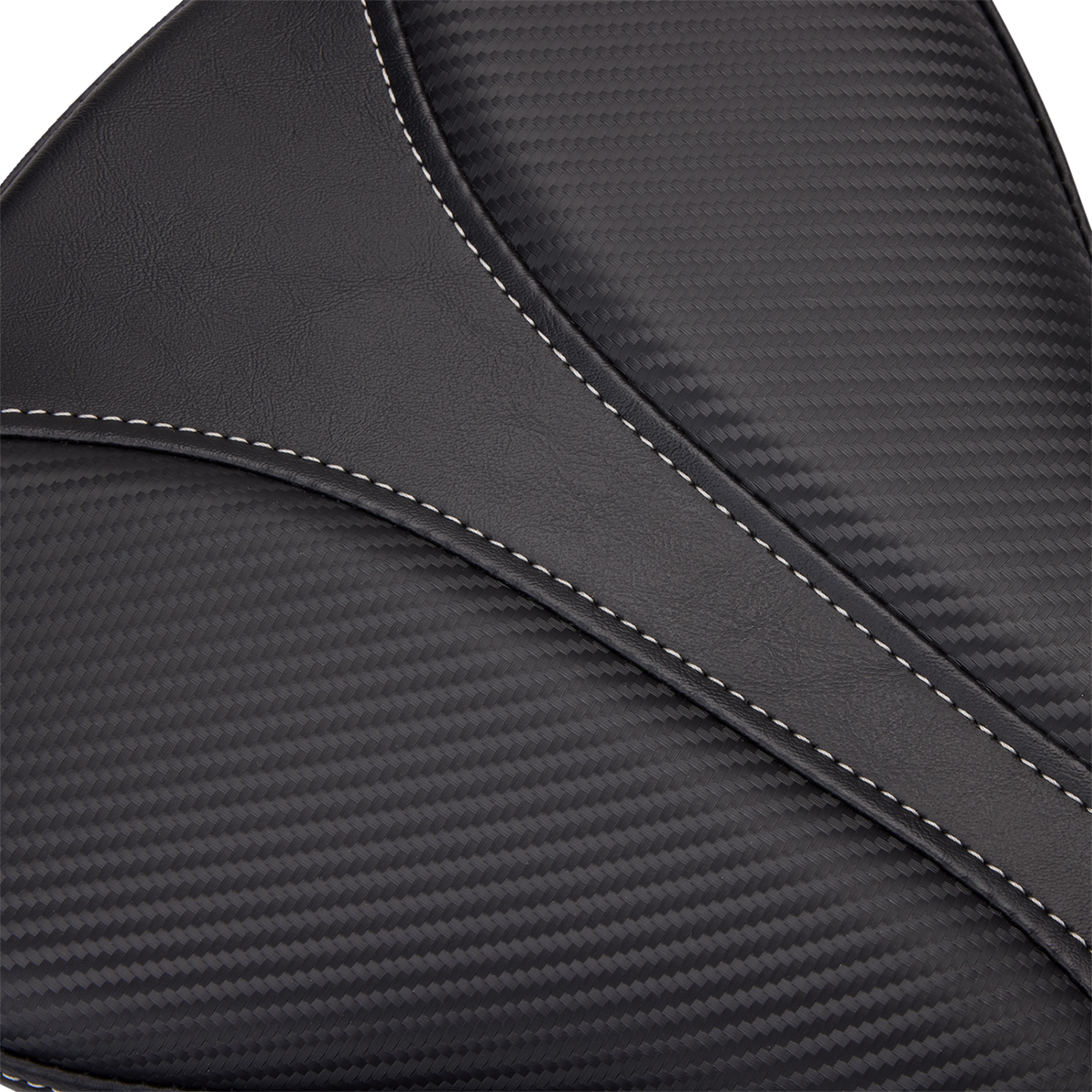 Saddlemen Dominator Pillion Pad - Standard Reach - Black W/ Gray Stitching - FL/FX '06-'17