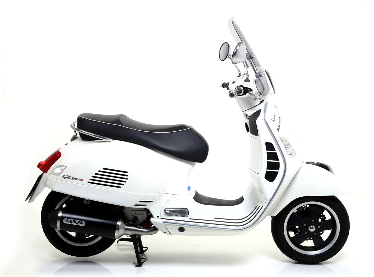 Race-Tech Aluminium Dark" Slip On With Steel "Dark" End Cap"