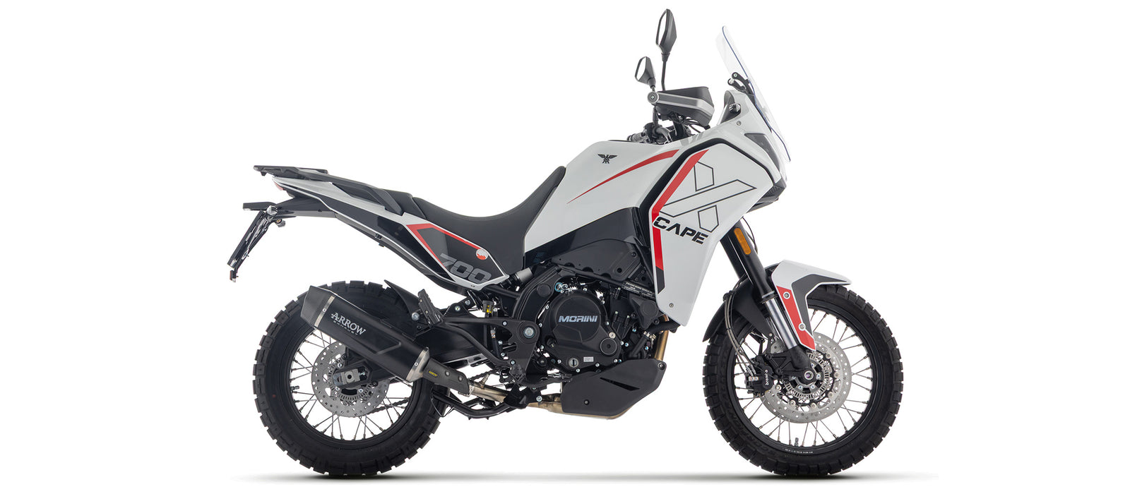 72664AKN Indy Race Evo Aluminium Dark Slip On With Carbon End Cap