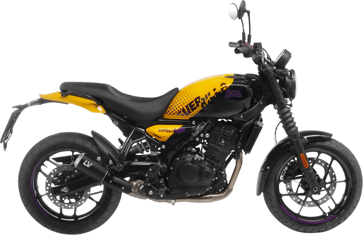 LeoVince LV-10 Slip-On Muffler - Black / Ceramic / Matte