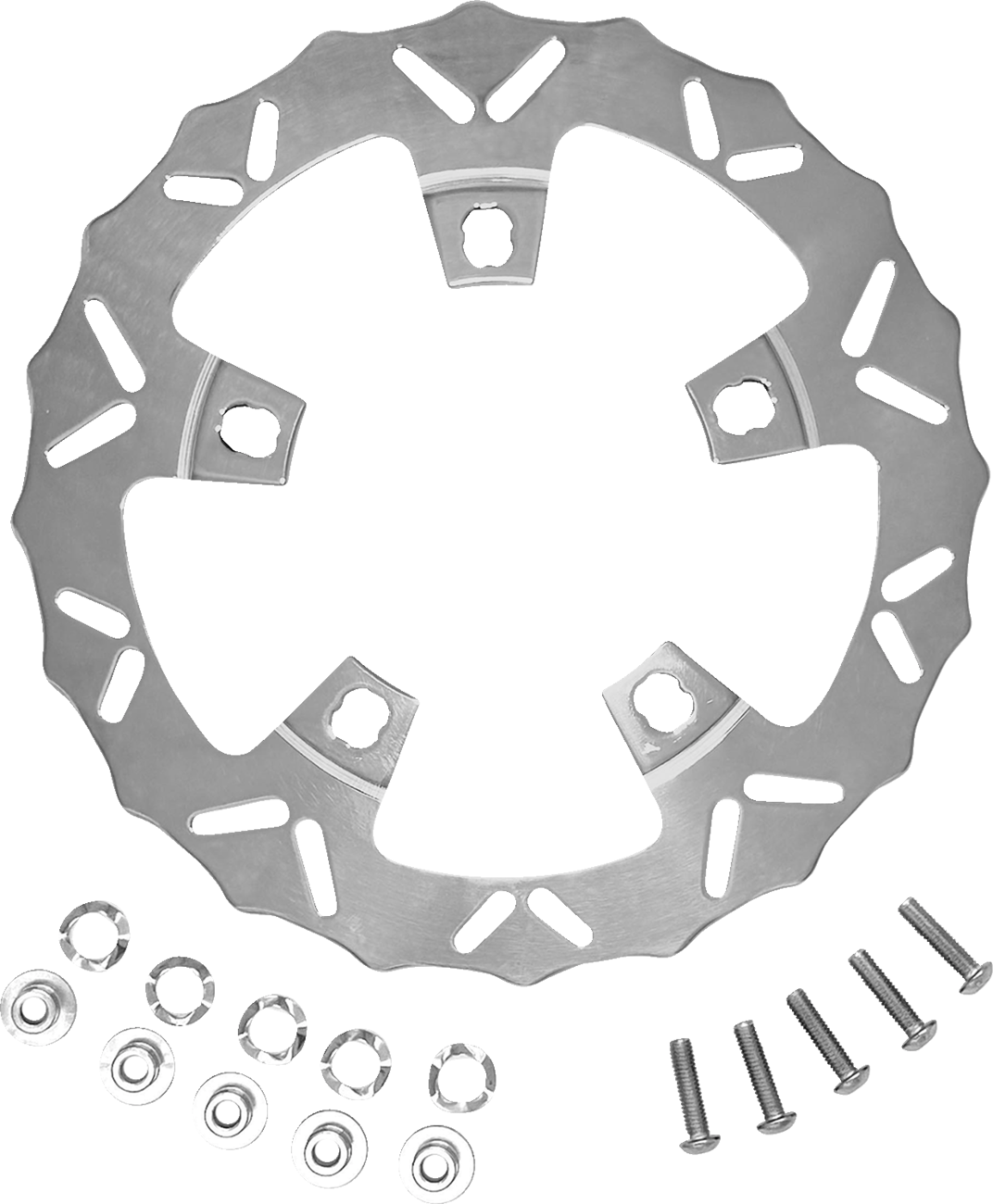 Coastal Moto Brake Rotor - 320 MM - Front - Stainless - '24 FLHX/FLTR