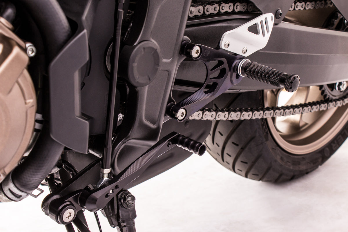 Gilles Tooling Footrest System FXR Black
