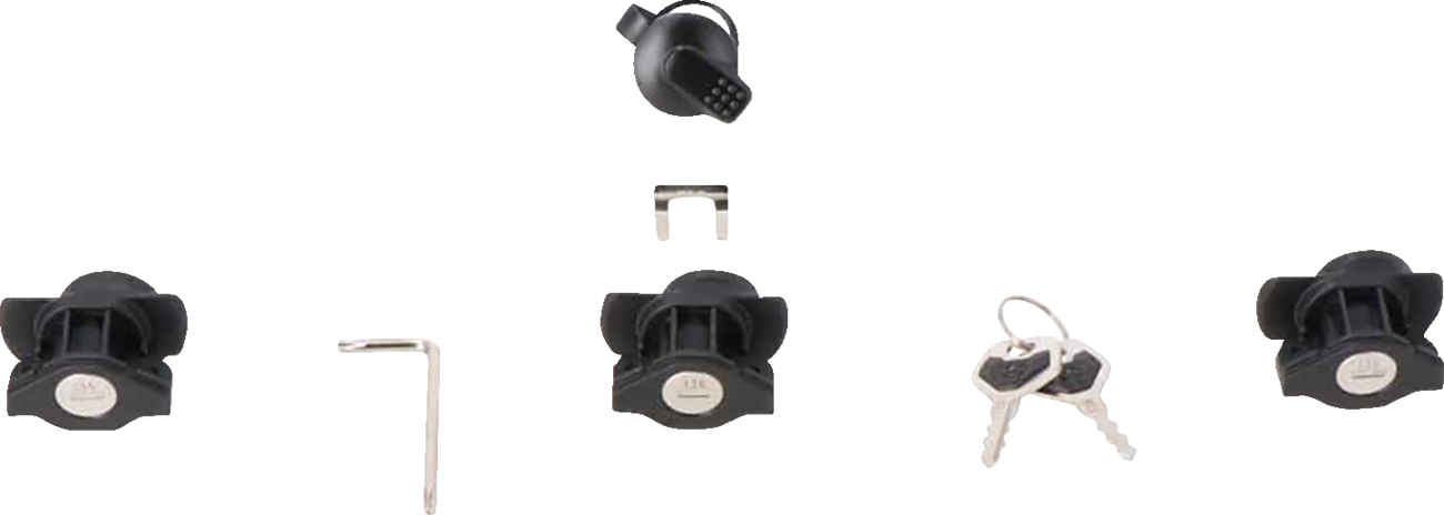 SW-Motech DUSC Lock Set - 3 Locks + 1 TRAX Lock Set