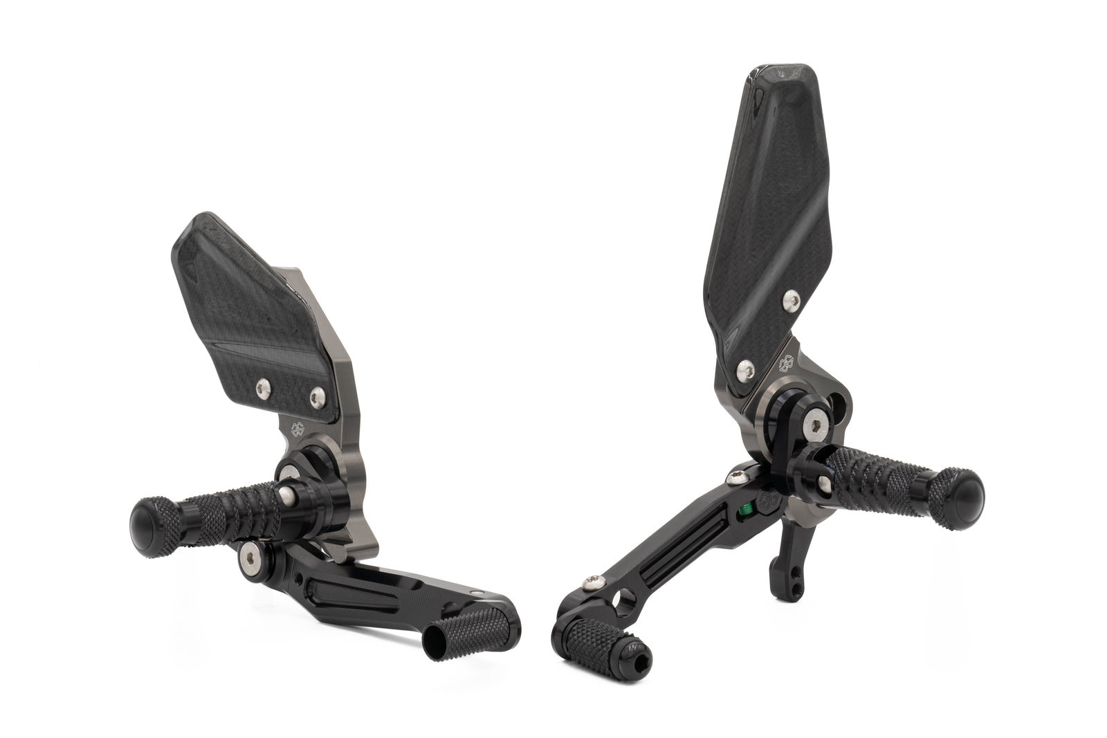 Gilles Tooling Footrest System RCT10GT, Black-Grey Nl