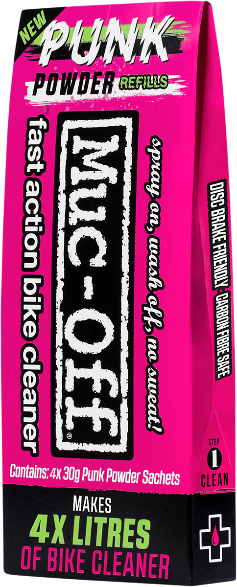 Muc-Off USA Punk Powder Concentrated Cleaner Refill Pack - 4 Pack