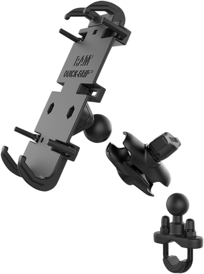 RAM Mounts Quick Grip™ Phone Mount With U-Bolt Base