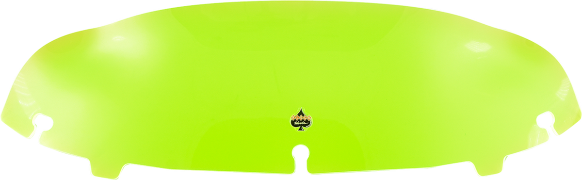 Klock Werks Ice Flare® Windshield - 4" - Green Ice - '14-'25 FLHT/FLHX