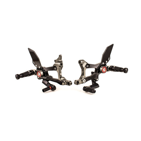 Gilles Tooling MUE2 Adjsutable Racing Rear Sets for Panigale V4 V4S V4R