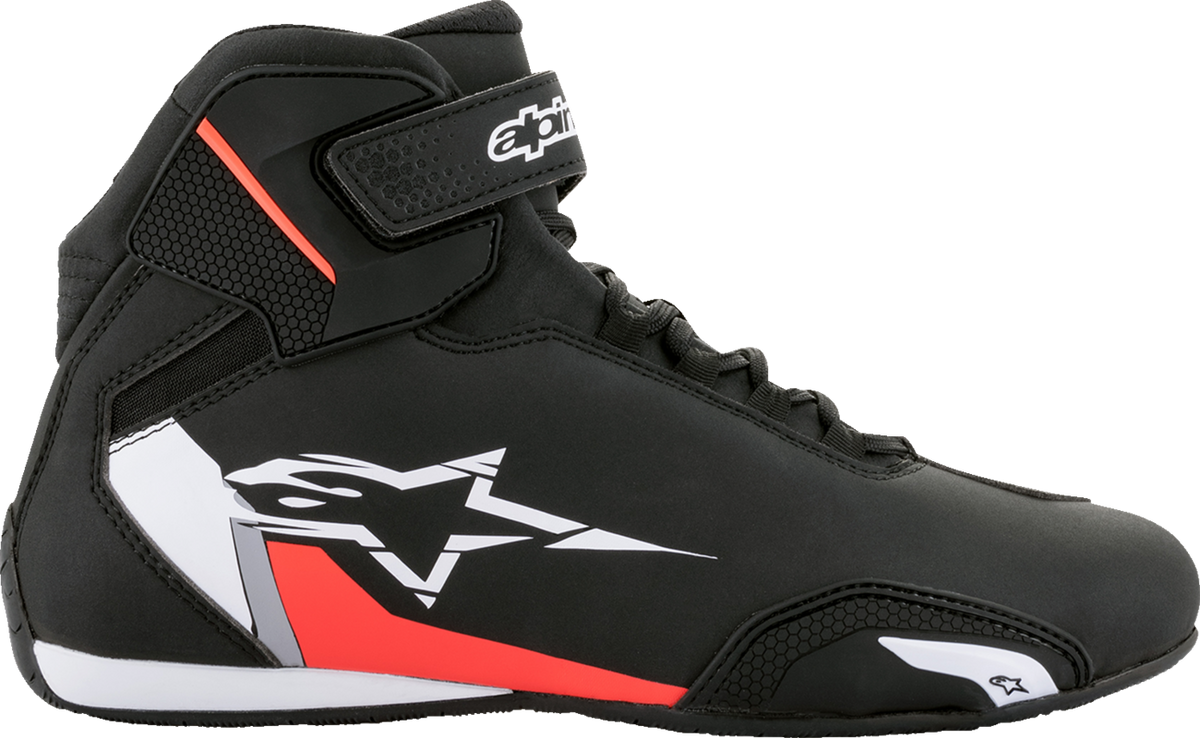 Alpinestars Sektor Shoes — Abrasion Resistant/Hook And Loop/Removable Anatomic Footbed