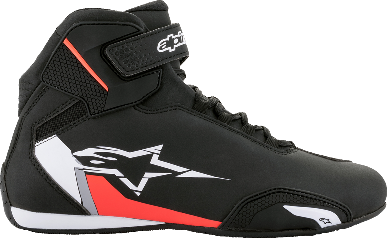 Alpinestars Sektor Shoes — Abrasion Resistant/Hook And Loop/Removable Anatomic Footbed