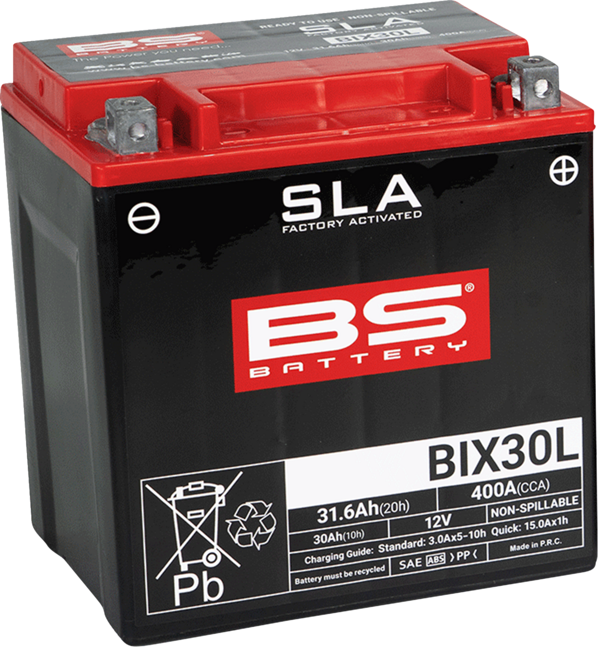 BS Battery Battery - BIX30L (YIX)