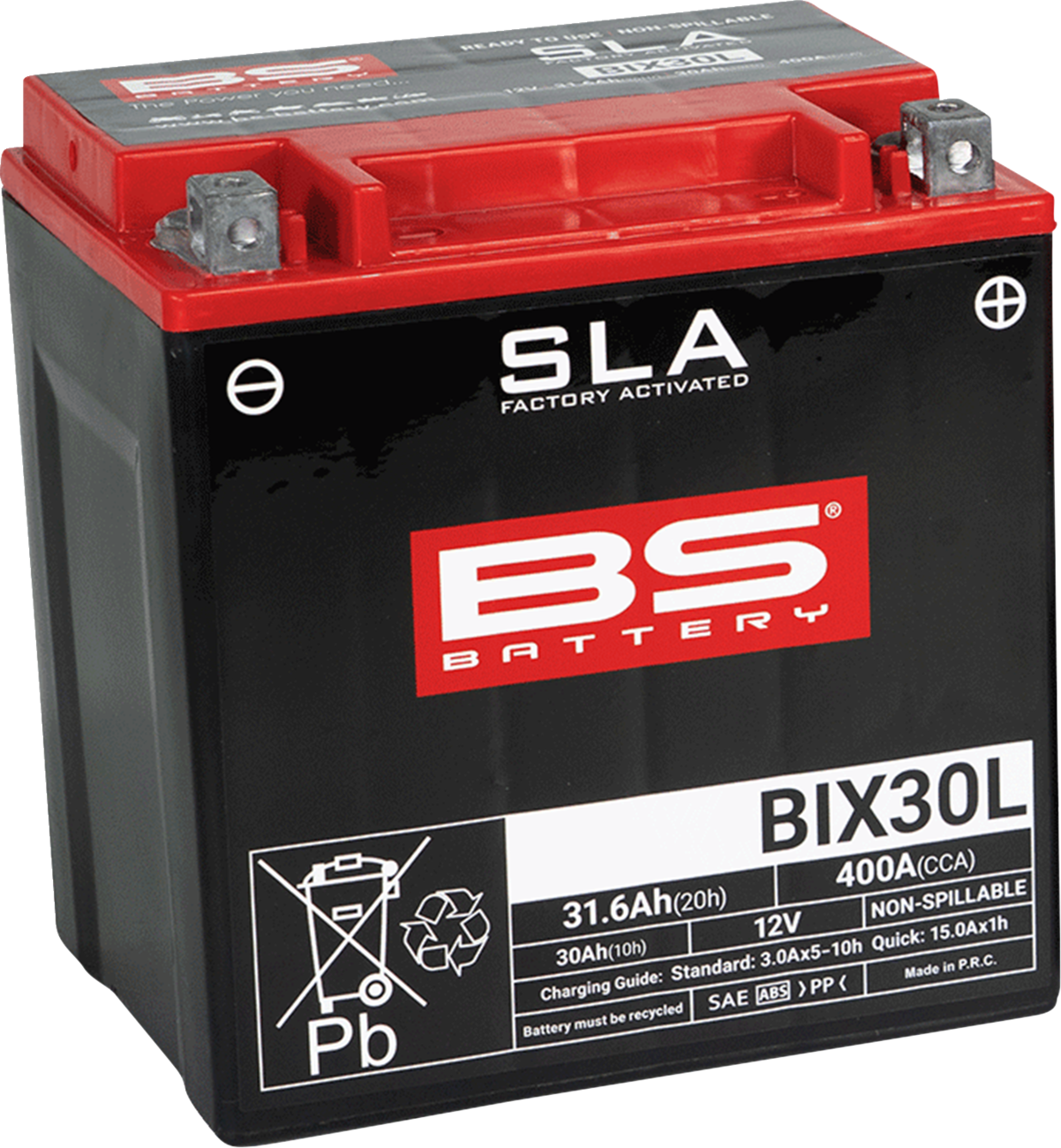 BS Battery Battery - BIX30L (YIX)