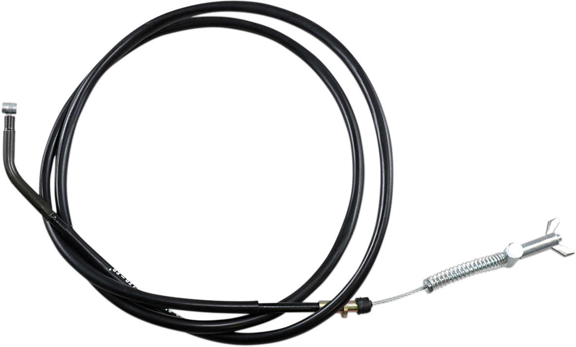 Motion Pro Black Vinyl Brake Cable - Rear - Hand - Kawasaki