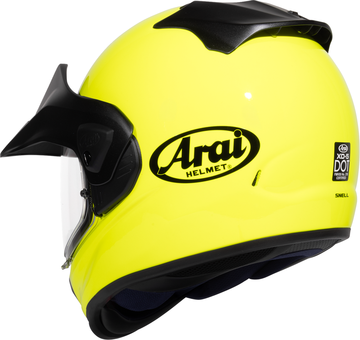ARAI Helmets XD-5 Helmet - Fluorescent Yellow / Gloss / S