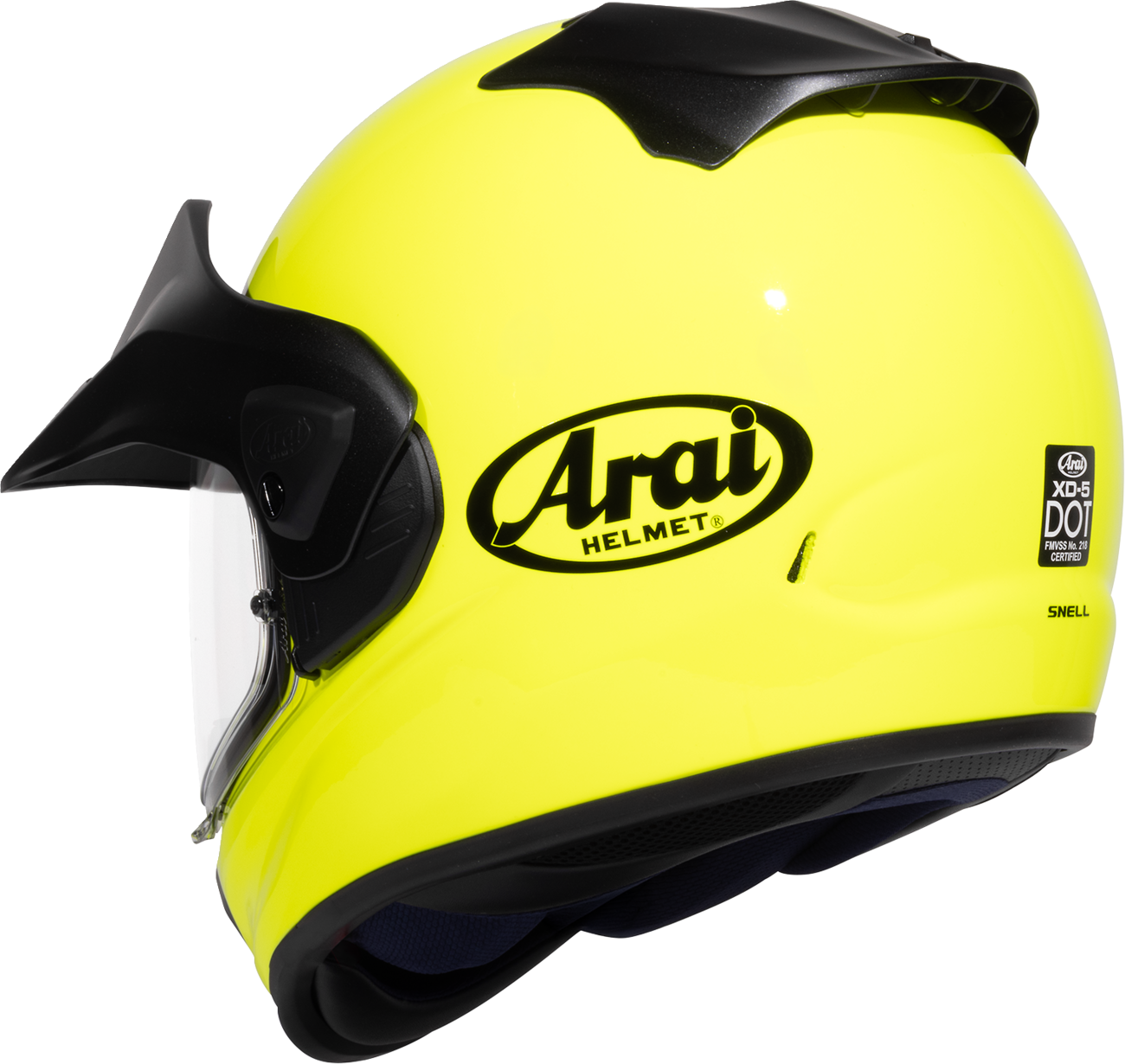 ARAI Helmets XD-5 Helmet - Fluorescent Yellow / Gloss / S