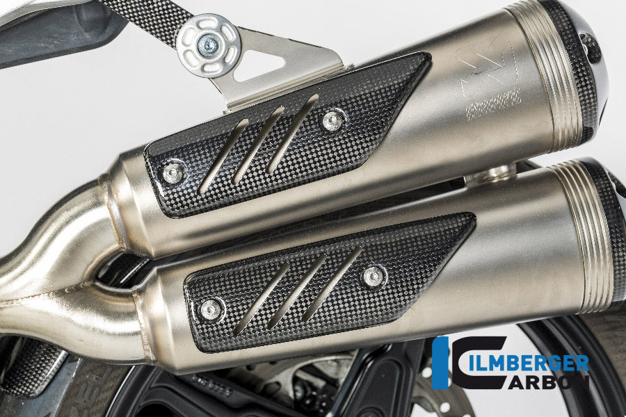 Ilmberger Carbon Silencer Protector - BMW R NINE T SCRAMBLER