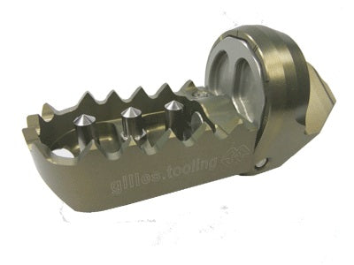 Gilles Tooling Footrest System RCT12GT S01 Titanium-Silver