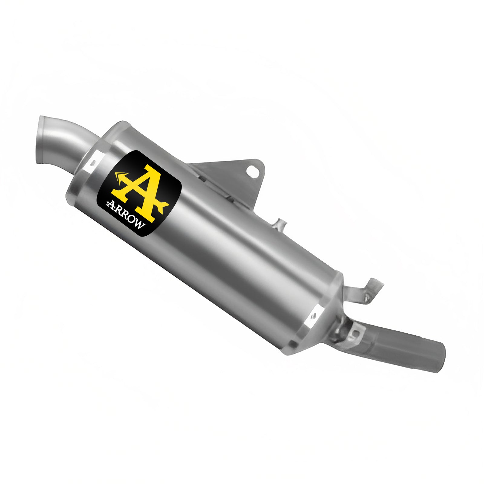 Arrow 72638PO Indy Race Titanium Slip On With Steel End Cap