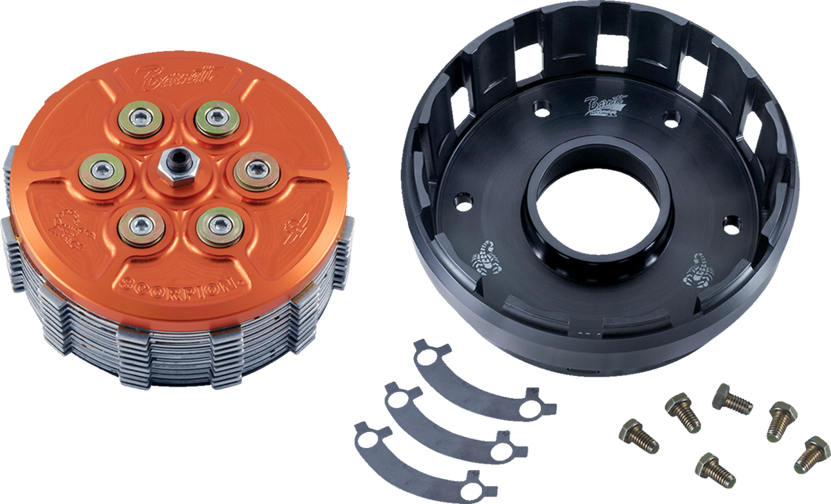 Barnett Scorpion Clutch Basket Assembly - Cable Actuated - M8