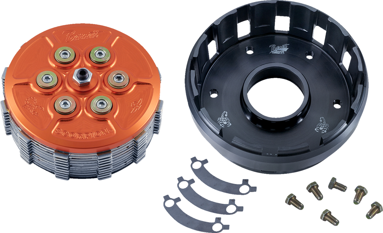 Barnett Scorpion Clutch Basket Assembly - Cable Actuated - M8