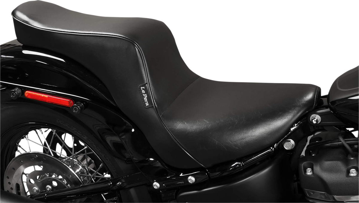 Le Pera Cherokee Seat - Smooth - Black - FX/FL '18-'24