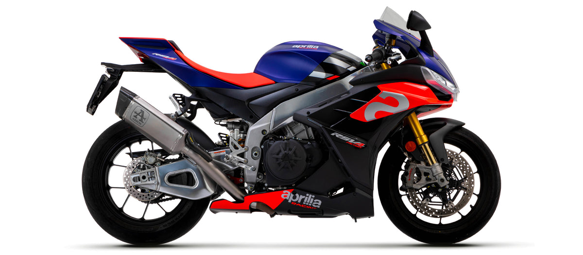 71003PT Pista Titanium Slip On With Titanium Link Pipe