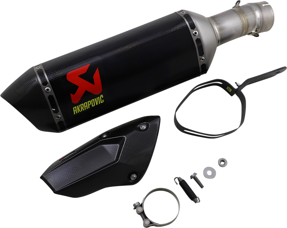 Akrapovic Muffler - Carbon Fiber