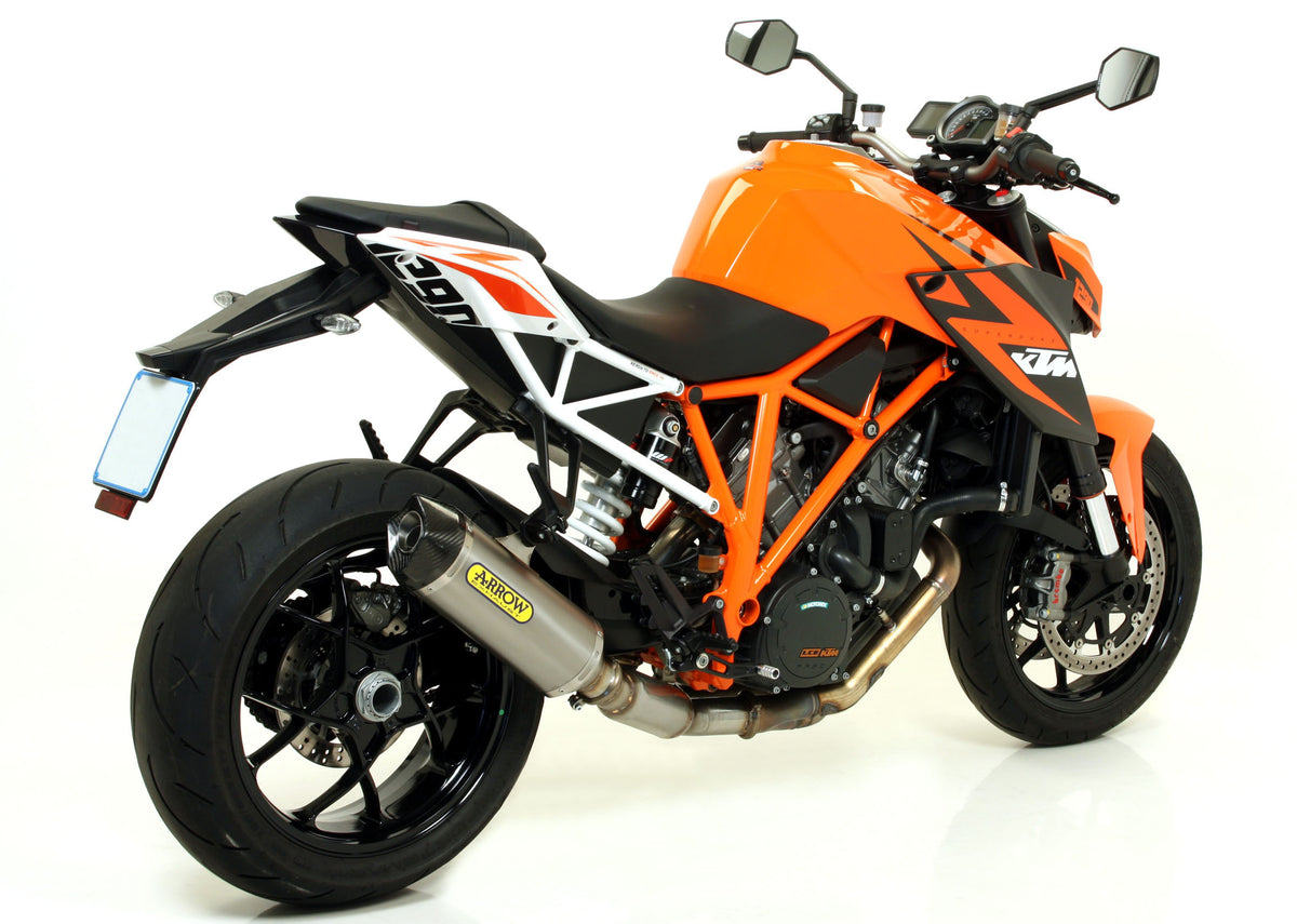 Race-Tech Titanium Slip On With Carbon End Cap