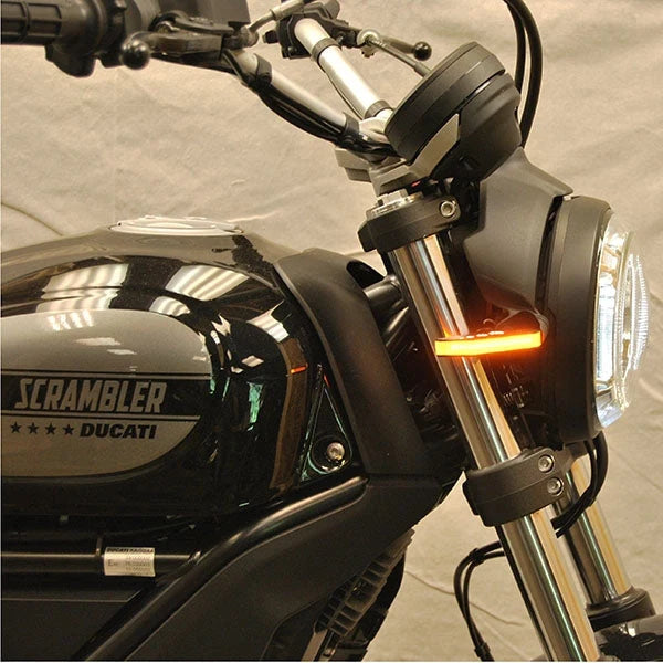 NRC Ducati Scrambler Cafe Racer/Sixty2/Desert Sled Front Turn Signals (2015 - Present)