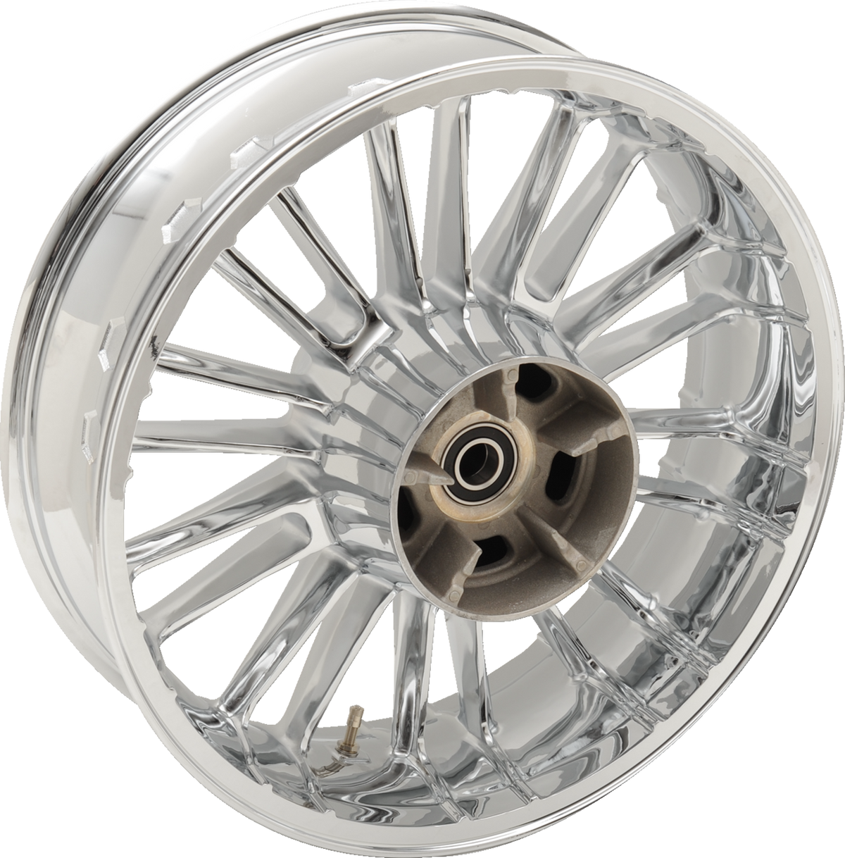 Coastal Moto Wheel - Atlantic 3D - Rear - Single Disc/Without ABS - Chrome - 18x5.5 - '09+ FL
