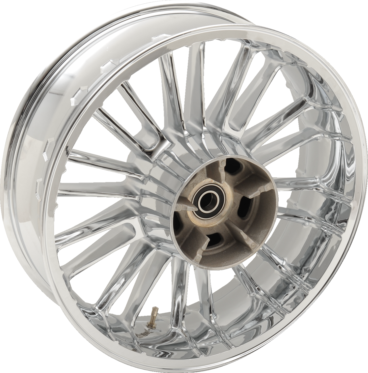 Coastal Moto Wheel - Atlantic 3D - Rear - Single Disc/Without ABS - Chrome - 18x5.5 - '09+ FL