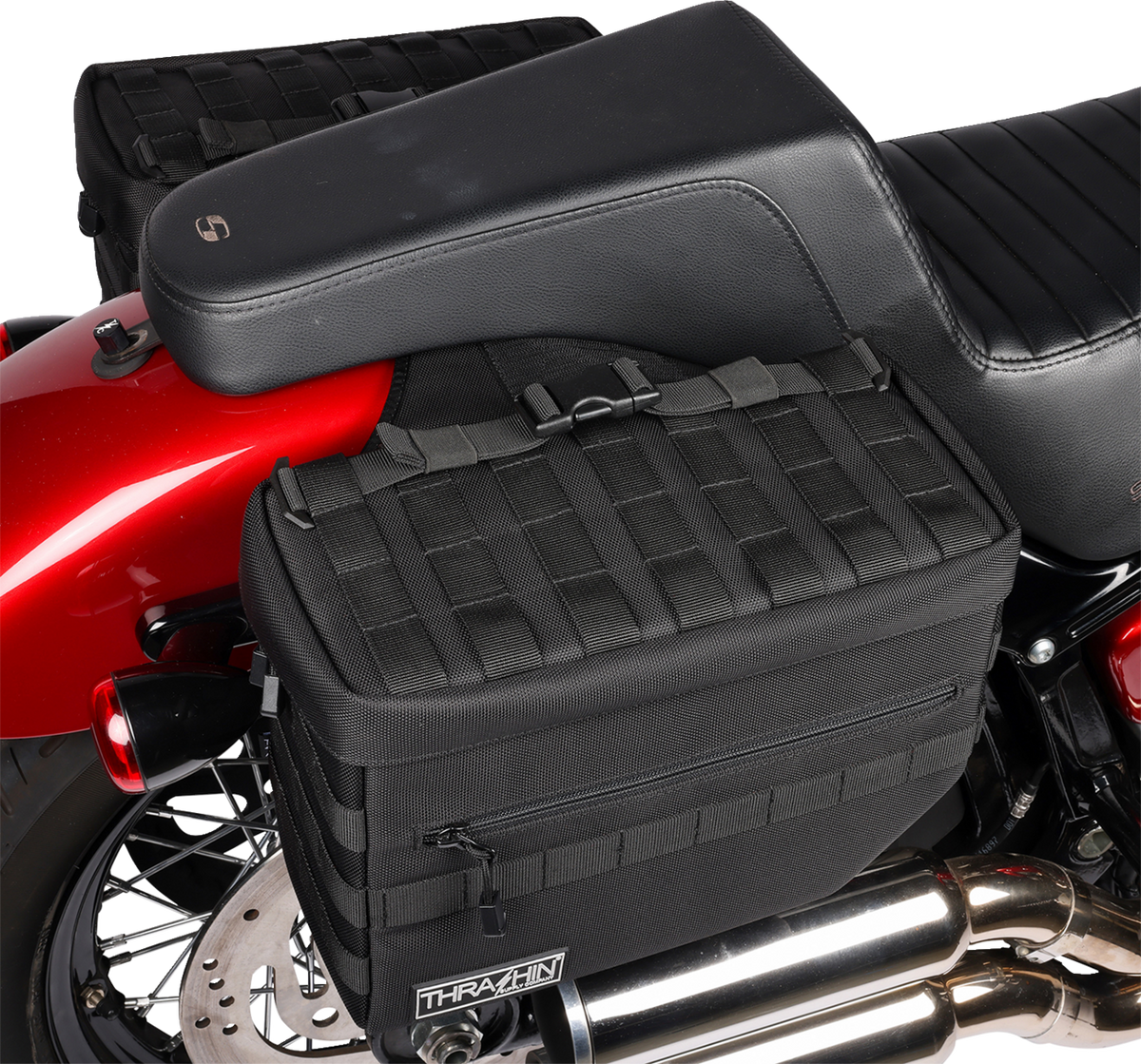 Thrashin Supply CO. Escape Saddlebags - Black
