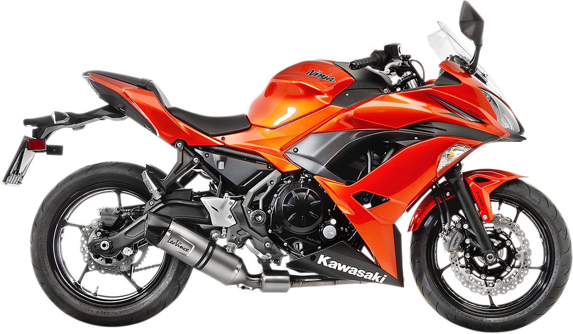 LeoVince LV One Evo Exhaust System - Stainless Steel - Ninja 650/Z650