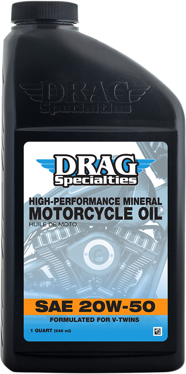 Drag Specialties Oil Engine Oil - 20w-50 - 1 US Quart