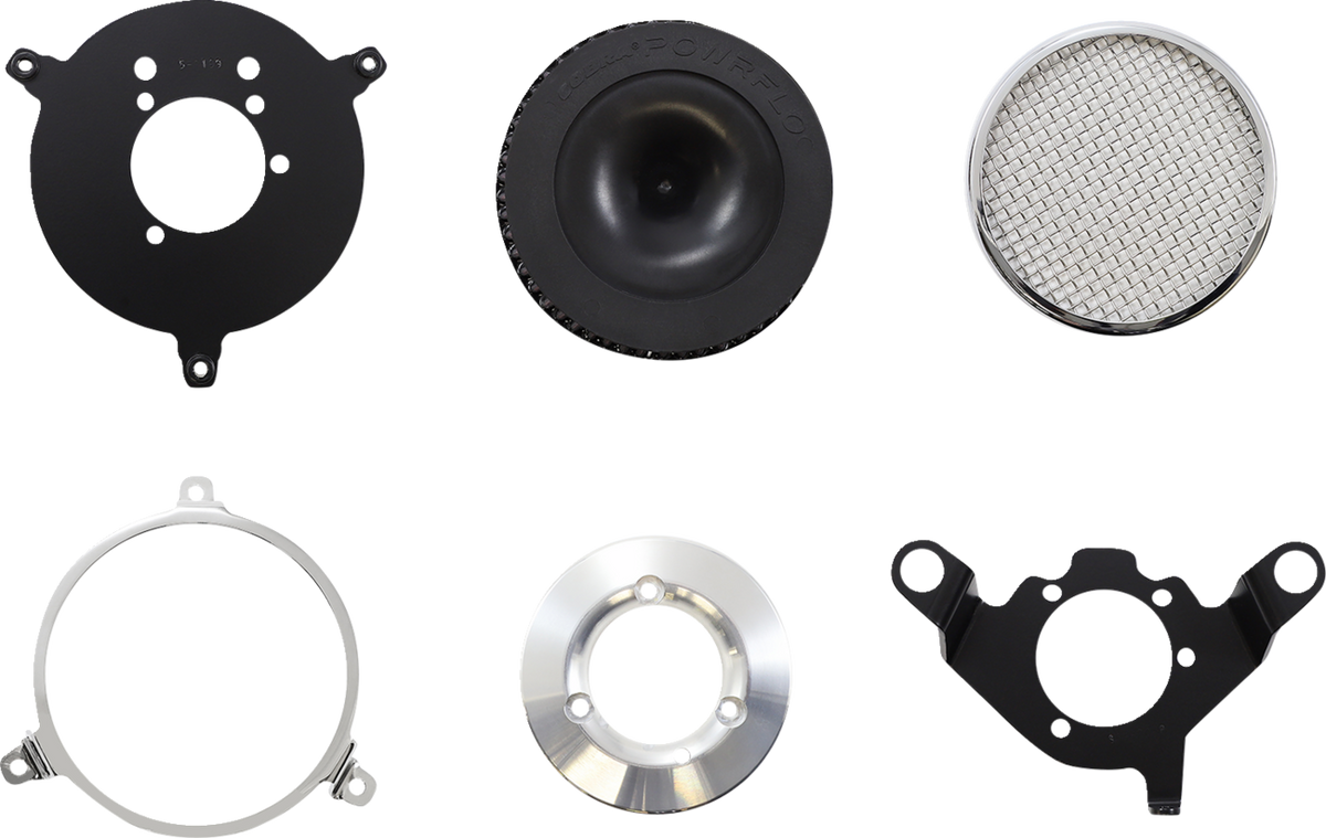Cobra Air Cleaner Kit - Chrome