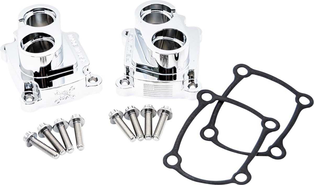 Feuling Parts Lifter Block Covers - Chrome - '17-'25 M8