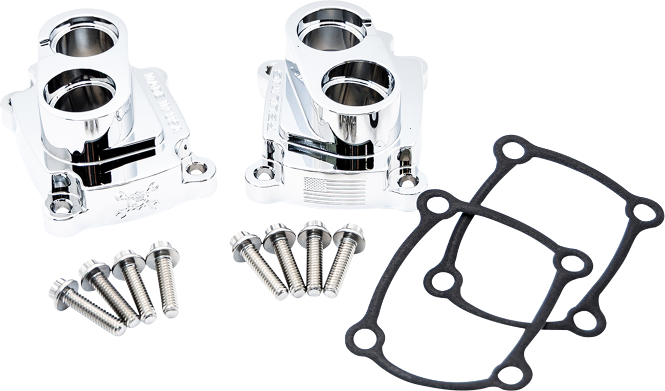 Feuling Parts Lifter Block Covers - Chrome - '17-'25 M8