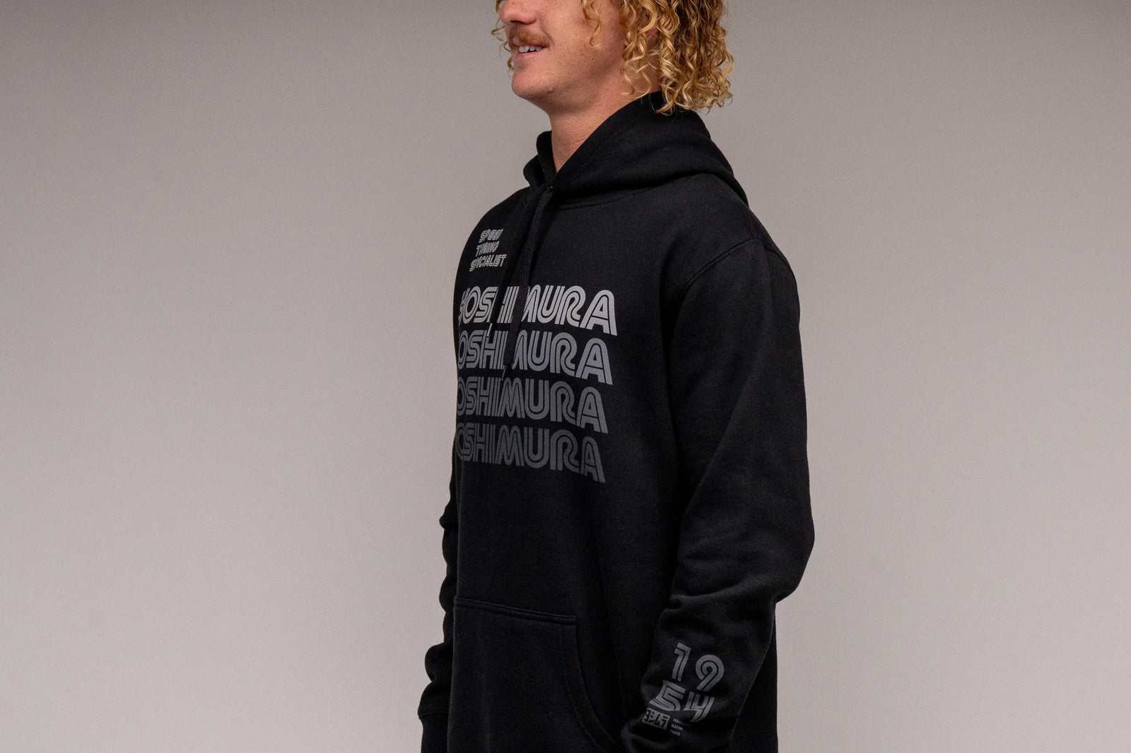 Yoshimura Shades Pull Over Hoodie Black