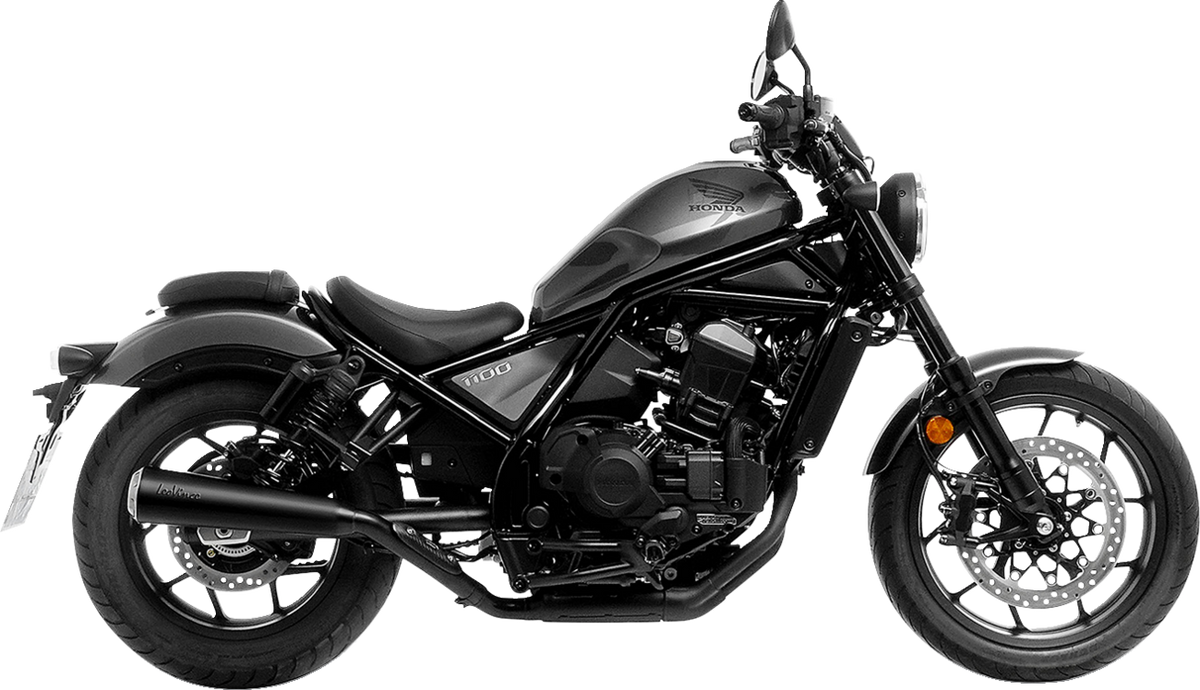 LeoVince Classic Slip-On Muffler - Black