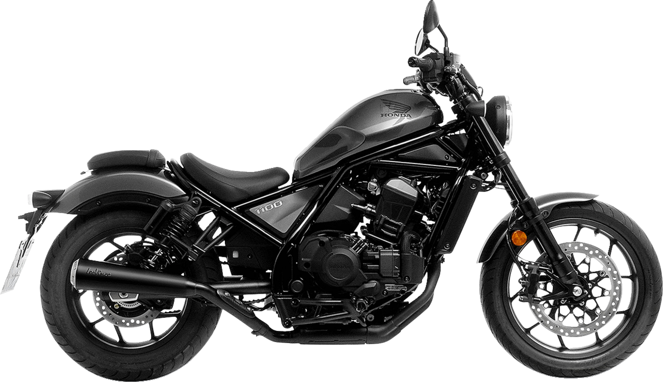 LeoVince Classic Slip-On Muffler - Black