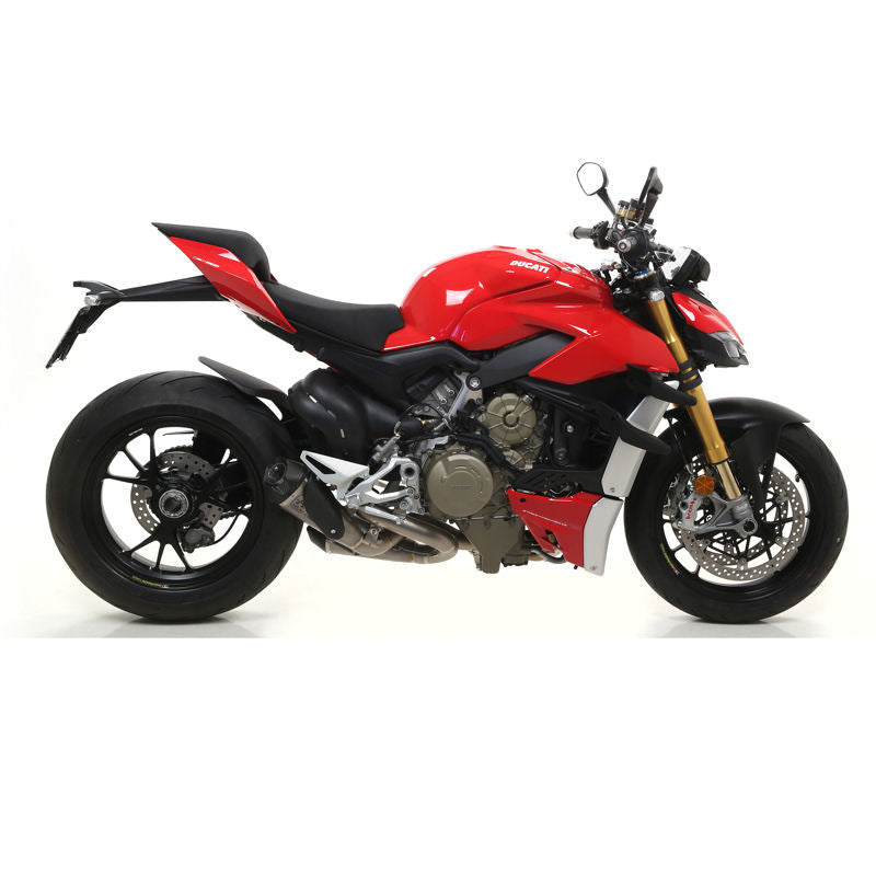 Arrow Works Full Titanium Slip-On Exhaust for Streetfighter V4 V4S