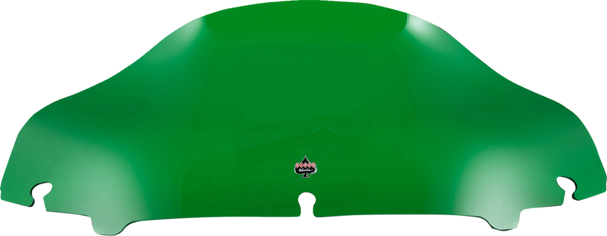 Klock Werks Kolor Flare® Windshield - 6-1/2" - Green - '14-'25 FLH/FLHT/FLHX
